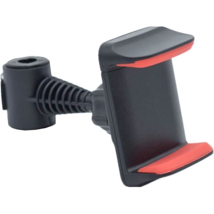 Support Téléphone Pour Appui-Tête Voiture - Universel - Pince Réglable - Portable Tablette - Navigation Vidéo