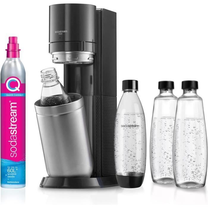 SODASTREAM SODASTREAM Machine à gazéifier + Bouteille de gazéification 0.5L pas cher