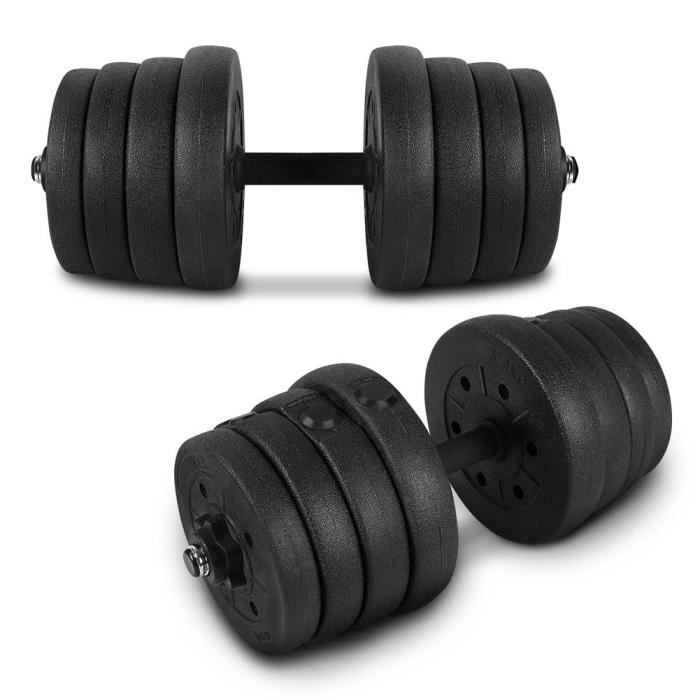 YUL - Haltères Set Poids 2X Gym Entraînement Biceps Triceps Poids Libre