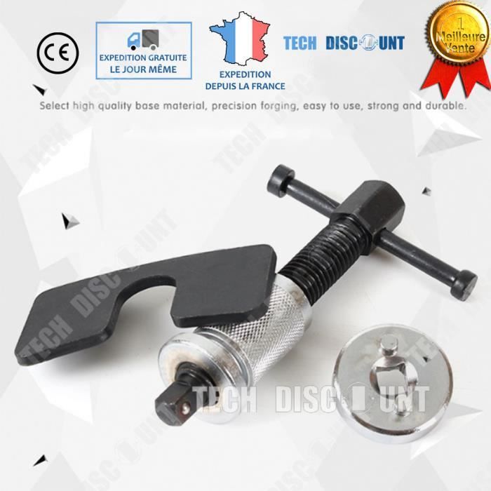 Repousse Piston De Frein Coffret BGS 1114 | Jeu De Repousse-pistons De Frein | Pneumatique | 22 Pieces Kit Repousse Piston Etrier De Frein Nettoyant Frein Presto