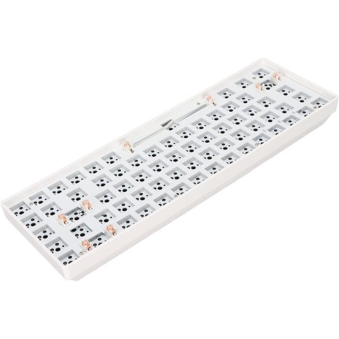 Kit clavier mécanique bricolage sans bureau Noir C Type Bluetooth WL84