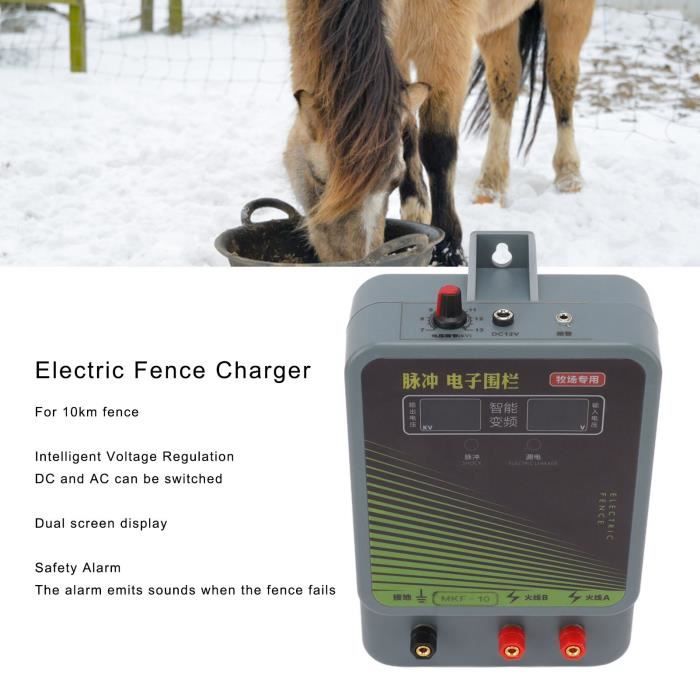 Gallagher S40 Chargeur solaire pour clôture | 0,4 joules pour bétail