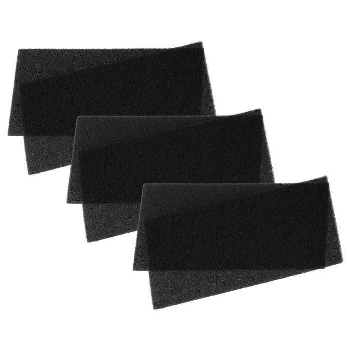 Lot De 6 Filtres Coniques G3 Blancs Pour Ventilation Vallox GEO - Remplacement Réf. 1765 / 394302 - Longueur 50 Cm - 8