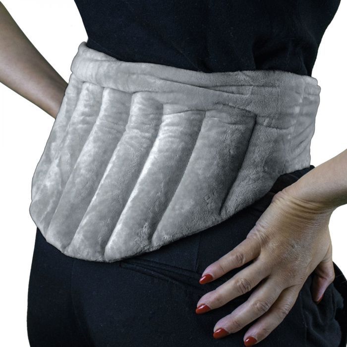 Ceinture lombaire chauffante avec bandes auto agrippantes r glable