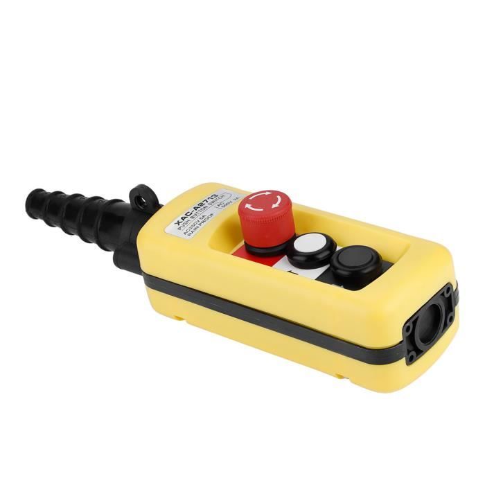 Pendentif De Commande / Manette Pour Chariot élévateur Ou Grue - Bouton D'arrêt D'urgence - Occasion US
