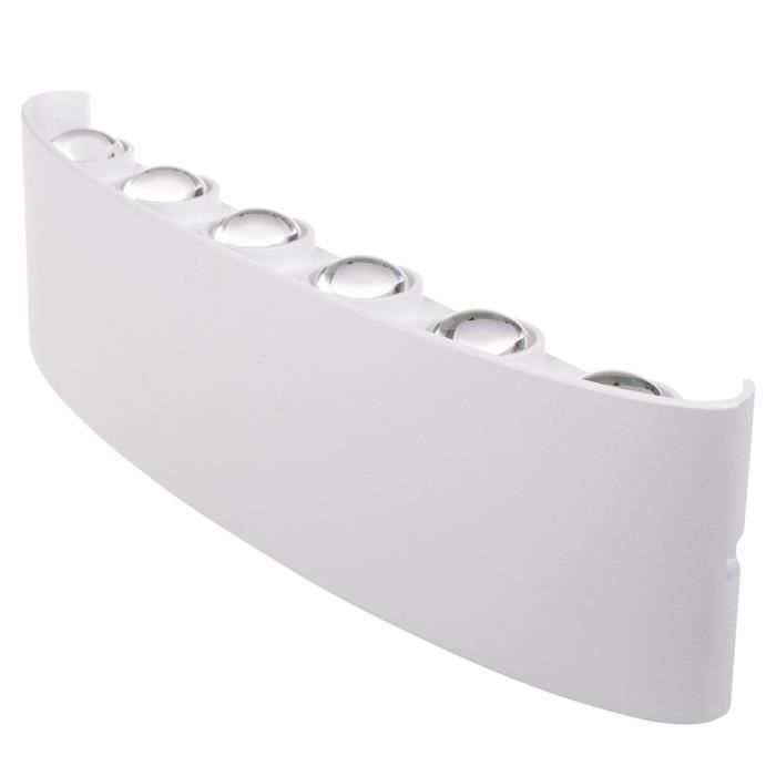 Applique Murale Intérieur LED 12W Blanc - WOTTES - Style Campagne