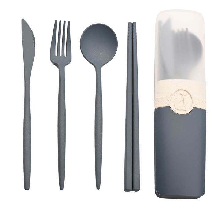 Baguettes Pliantes Vertes En Bois De Santal Rouge - Pique-nique, Voyage, Portable