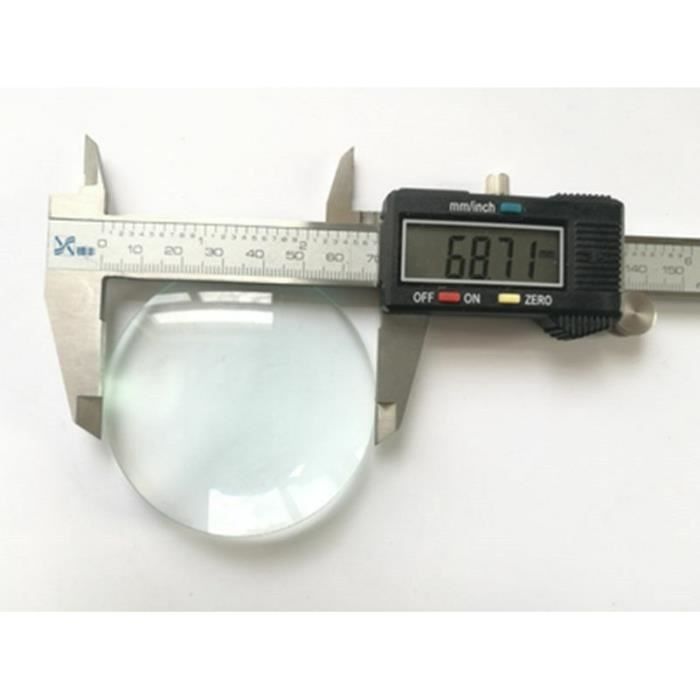 Quartier Rouge Epaisseur 1 Mm – Plat – Diametre 25.5 Mm - Verre, Optique, Lentille, De Montre, De Rechange