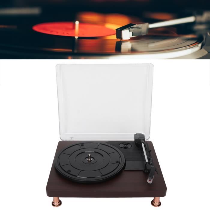 Trynnay Tourne-Disque Vinyle Bluetooth 3 Vitesses Review: Le Pont Parfait Entre Nostalgie Et Modernite
