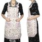 TRIXES Tablier Tabard /à Fleurs Froufrous pour Cuisine Maison Jardin
