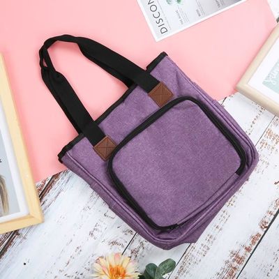 Sac Rangement Tricot Crochet Tissu Oxford 600D - Grand Format Pour Laine, Accessoires Et Projets