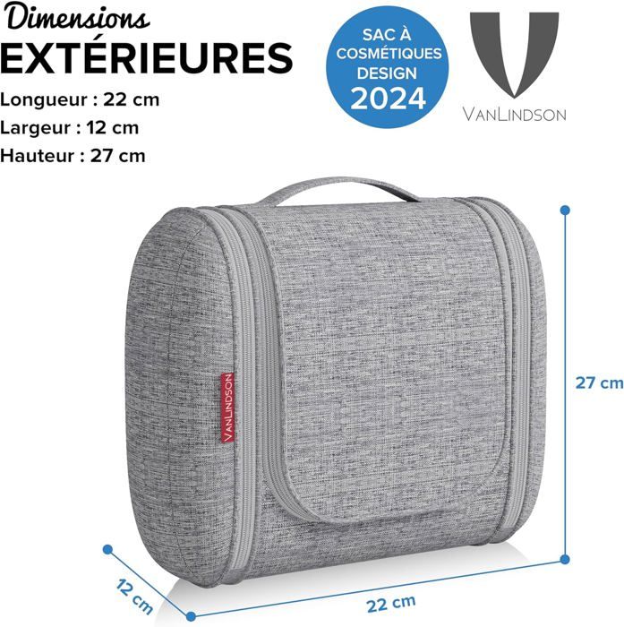 Trousse De Toilette Voyage XXL 8L Sac Maquillage Homme/Femme - Main Image