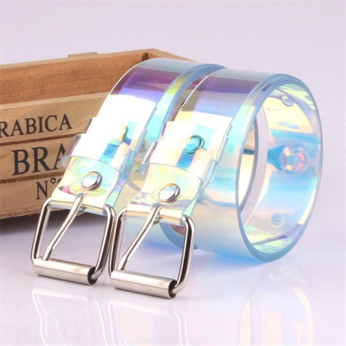 Ceinture plastique transparent online