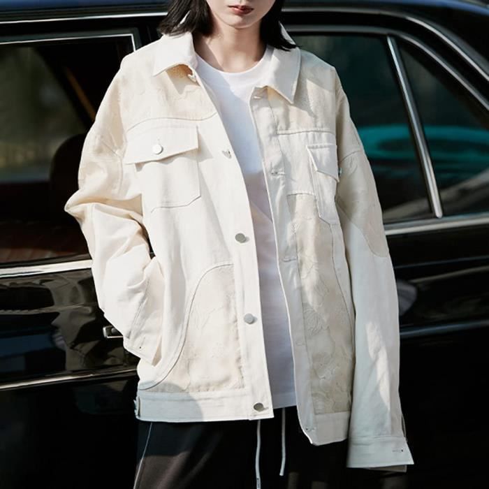 Veste longue oversize homme store