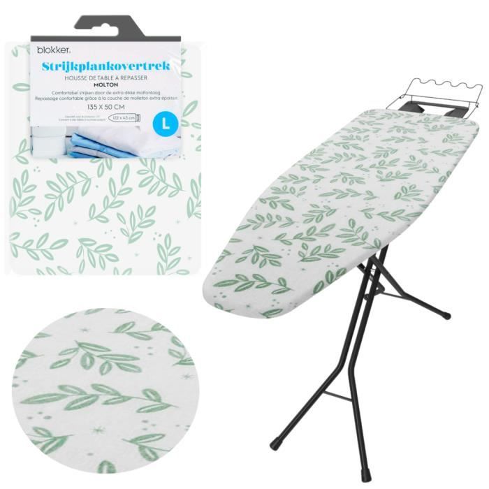 Joyzan Couverture de Plaque Fer en Aluminium, Semelle Téflon Professionnelle Blindé de Repassage Antilucide Housse Repassage Protection Embout Antiadhésif Accessoire Empêche Brûlures Gris 23 x 12,3cm