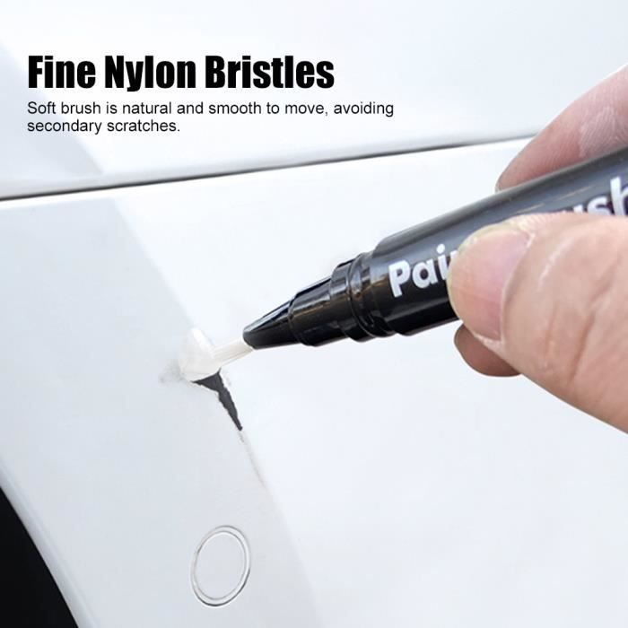  Epasal Easy Paint Stylo pour retouche de peinture noire pour  rayures sur carrosserie de voiture