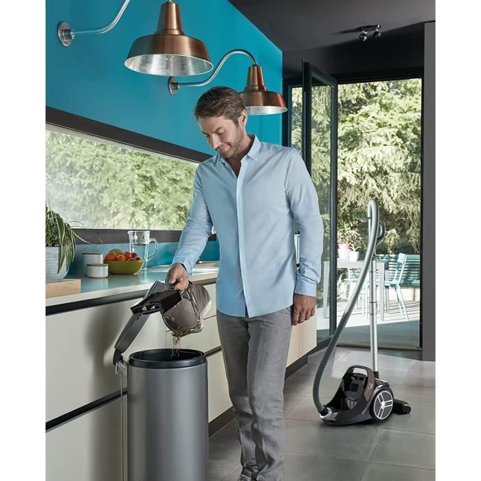 Rowenta Silence Force Cyclonic Aspirateur Sans Sac Performant Silencieux Elegant Capacite 2 5 L Accessoires Speciaux Maison e