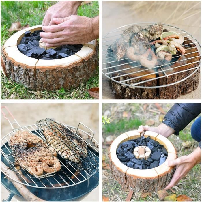 Barbecue charbon de bois boule Landmann 57 cm