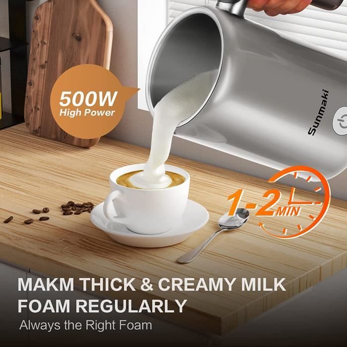 ② Mousseur à lait automatic automatique Café latte cappuccino