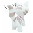 Woezel & Pip peluche grange chat interactif 27 cm blanc-3