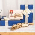 Maquette Vapeur Puzzle en Bois 3D - YOSOO - Réplique authentique à l'échelle 1:80 - Cadeau éducatif-3