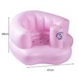 Siège de bain bébé multifonction chaise gonflable pour bébé-3