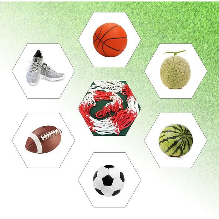Sac à balles en nylon - Filet de transport - Pour football