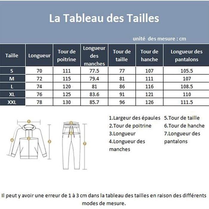Guide Taille De Survetement Lacoste Pantalon Guide Des Tailles