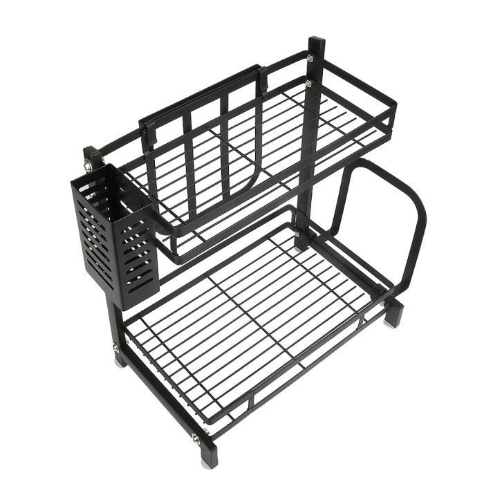 Etagère en acier inoxydable large ‐ 4 niveaux (Dont Eco‐part. 0,82 €) | MUJI