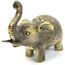 Statuette Elephant Trompe En L Air Porte Bonheur En Bronze Dore