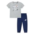 Ensemble t-shirt et jogging bébé garçon Nike SOA Fleece-0
