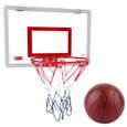 1 ensemble suspendu type panneau de basket-ball cadre en fer cerceau de  PANIER DE BASKET-BALL - PANNEAU DE BASKET-BALL-0