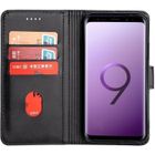 BRAND Hbasics coque pour Samsung Galaxy S9 mobile coque- en Noir - similicuir, magnétique, Compartiment à cartes, Fonction stand