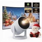 Vidéoprojecteur 4K LaylaTang T50, Android TV11, 800 ANSI Lumen, 4K Support, Autofocus/Keystone, WiFi6, Netflix intégré Cinéma