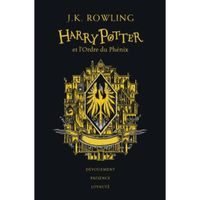 Harry Potter Tome 5 : Harry Potter et l'ordre du phénix (Poufsouffle). Edition collector