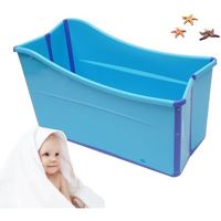 Baignoire pliante adulte enfant portable spa sauna bain rectangle seau baignoire à eau