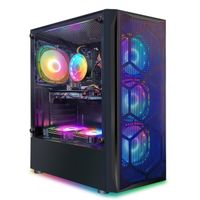 PC de jeu STGsivir, Intel Core i5 3,2G jusqu'à 3,6G, RTX 2060 6G GDDR6, 16G, SSD 512Go, WiFi 600M, BT 5.0, Fan RVB x 6, W10H64