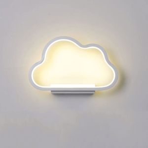 APPLIQUE  Applique murale d'intérieur 20W, applique murale LED en forme de nuage au design simple