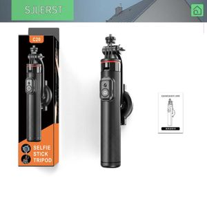Perche à Selfie Alogy Avec Trépied Et Télécommande Bluetooth, Support Universel, Noir