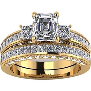 Bague de mariage or jaune - Cdiscount