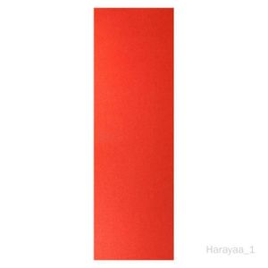 SKATEBOARD - LONGBOARD Papier abrasif pour planche à roulettes - HARAYAA - Skateboard - Rouge - PVC - 840mm*230mm