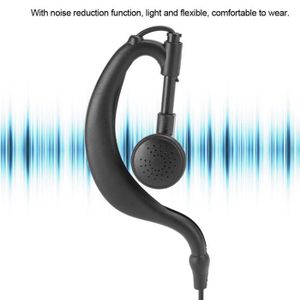 TALKIE-WALKIE Minifinker - couteur PTT MIC Casque portable talkie-walkie PTT micro haut-parleur écouteur pour radios mobiles UV-9R PLUS