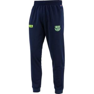 Survêtement Training FC Barcelone Officiel – Ensemble Barça Homme & Enfant – Qualité Premium Polyester – Bleu/Grana