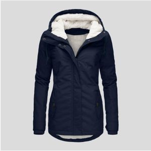 PARKA Veste d'hiver pour femme - Longue et chaude Épais 