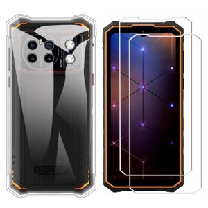 COQUE - BUMPER Housse pour Hotwav cyber 13 Pro Coque Silicone + [2 Pezzi] Verre trempé, Transparent Souple Protection TPU  Etui Bumper Coque