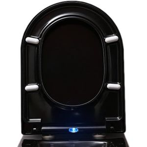 Abattant wc sales noir paillette