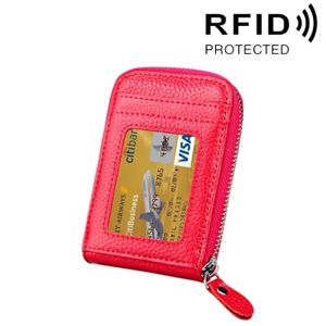 Mala en Cuir Mimosa en cuir avec porte-monnaie RFID Protection Carte de clé 4121 83 