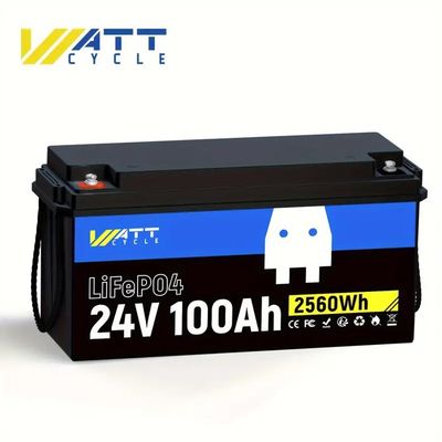 Batterie LiFePO4 12V 100Ah BMS Intelligent IP65 - Pour Camping-Car Solaire Marine