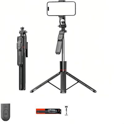 Stabilisateur 3 Axes Pour Smartphone Avec Suivi Visage Et Lumière - Gimbal Portable Pour Vlog Et Vidéo
