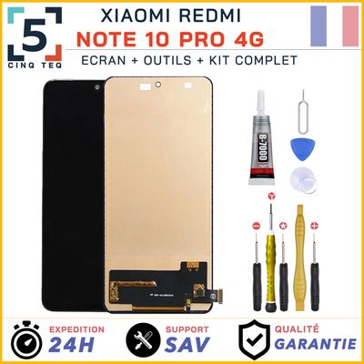 Kit écran Complet Pour Xiaomi Mi Note 10 Pro - Vitre Tactile + LCD 6.67" - Noir - Neuf